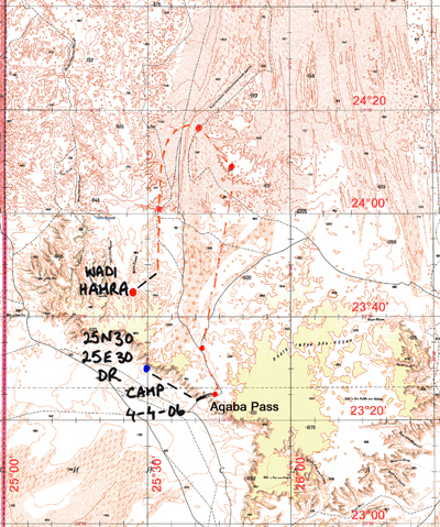 Running plot 4th of April 2006